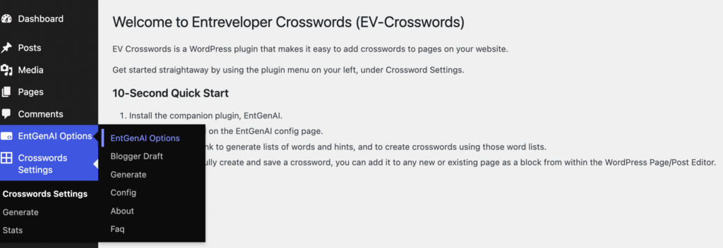 Configure EntGenAI